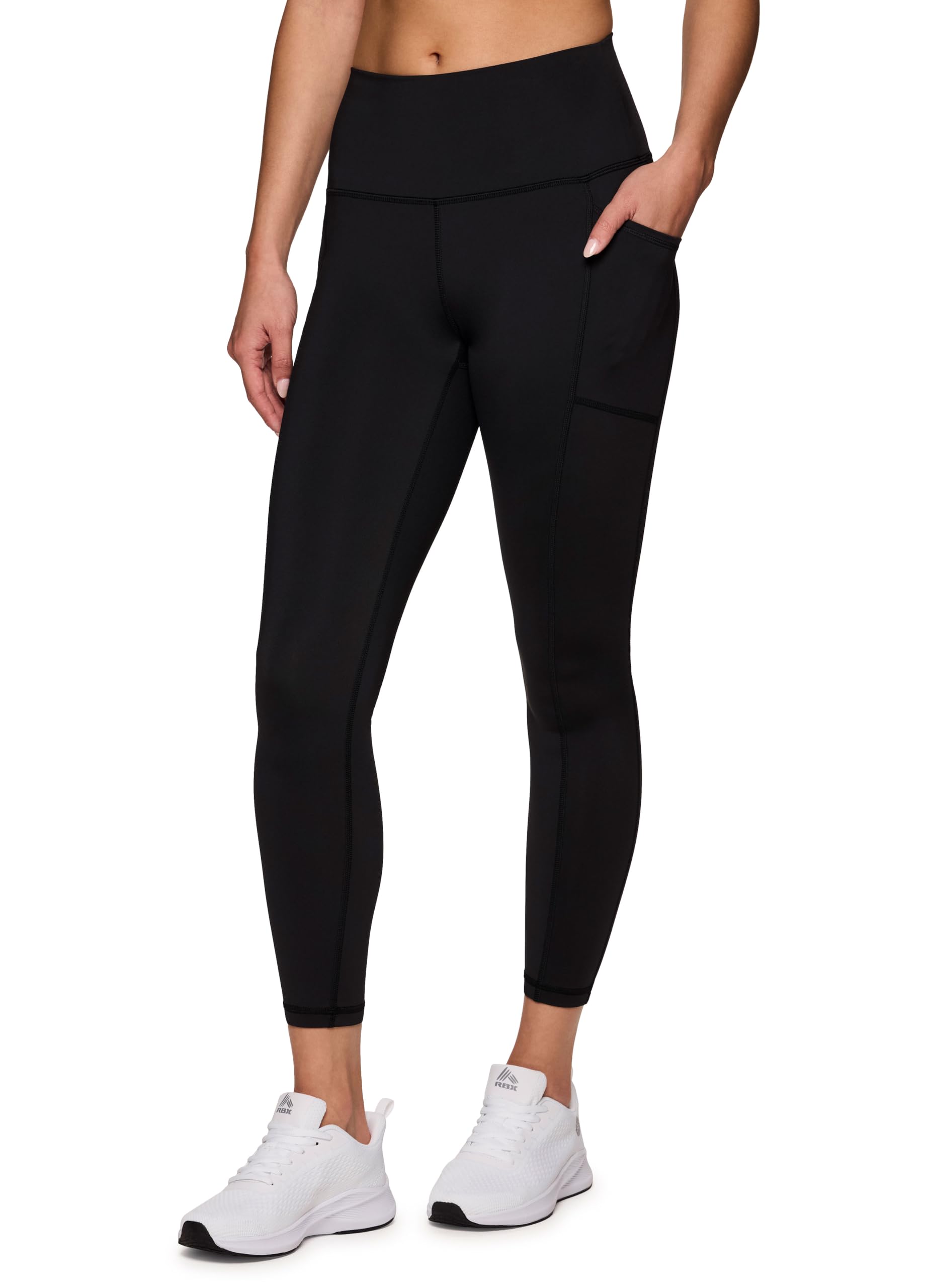 RBX Active High Waisted Squat Proof Ankle Length Leggings for Women
RBX Active Women's 7/8 Yoga Leggings with Pockets
RB