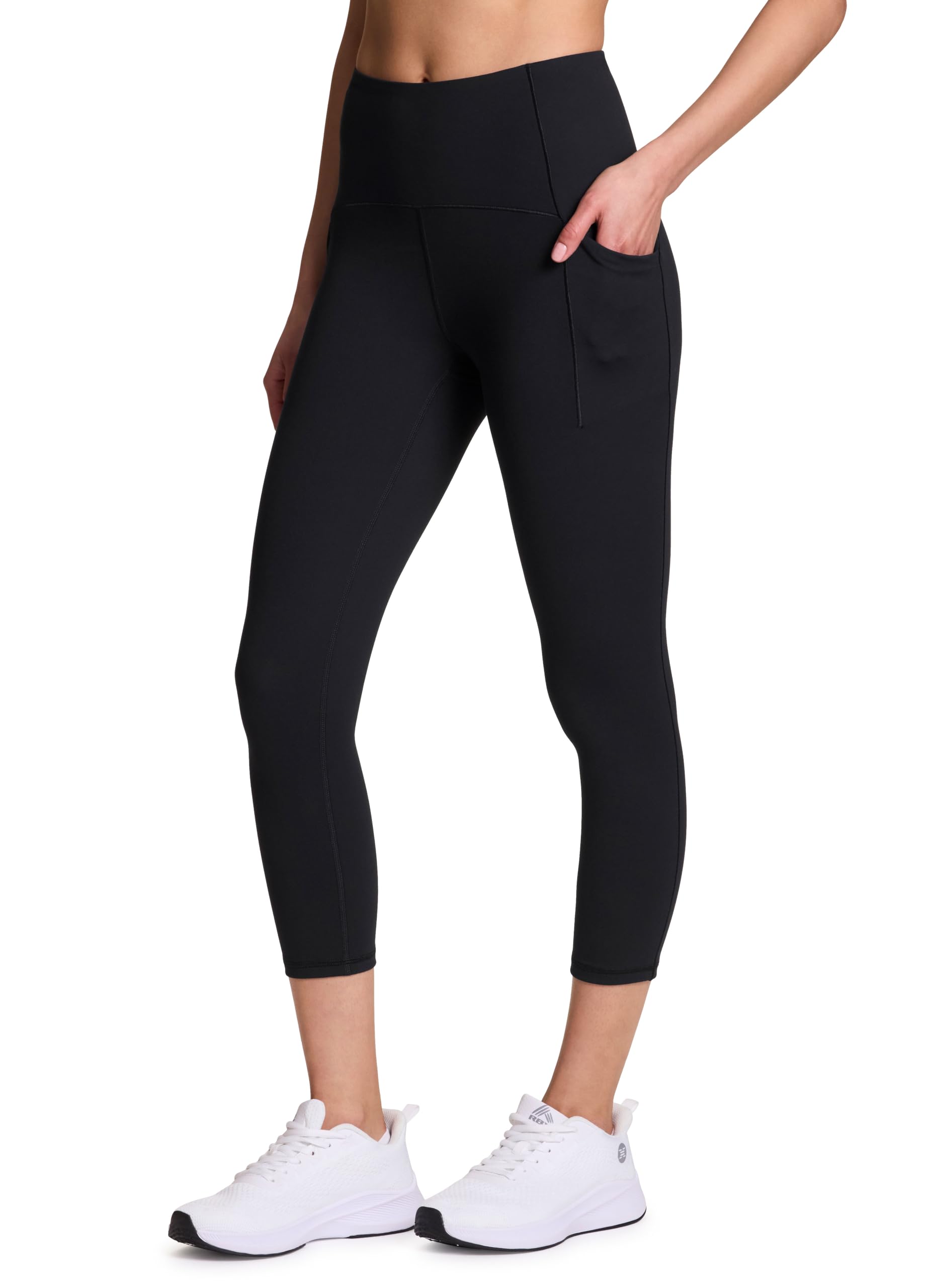 RBX Active Women's High Waist Solid Running Yoga Leggings